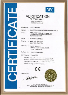 CE Certificate